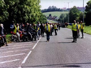 Benhall 2002 - marshalls on the hill